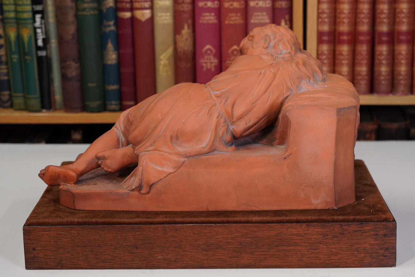 "Homeless" Terracotta Sculpture by Emmeline Halse