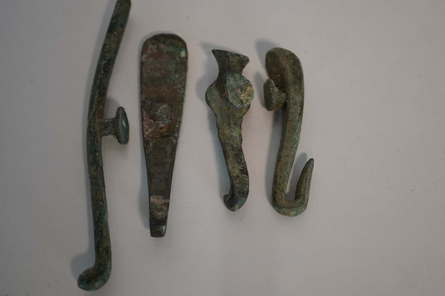 Set of Han Dynasty Bronze Belt Buckles (206 BC – 220 AD)