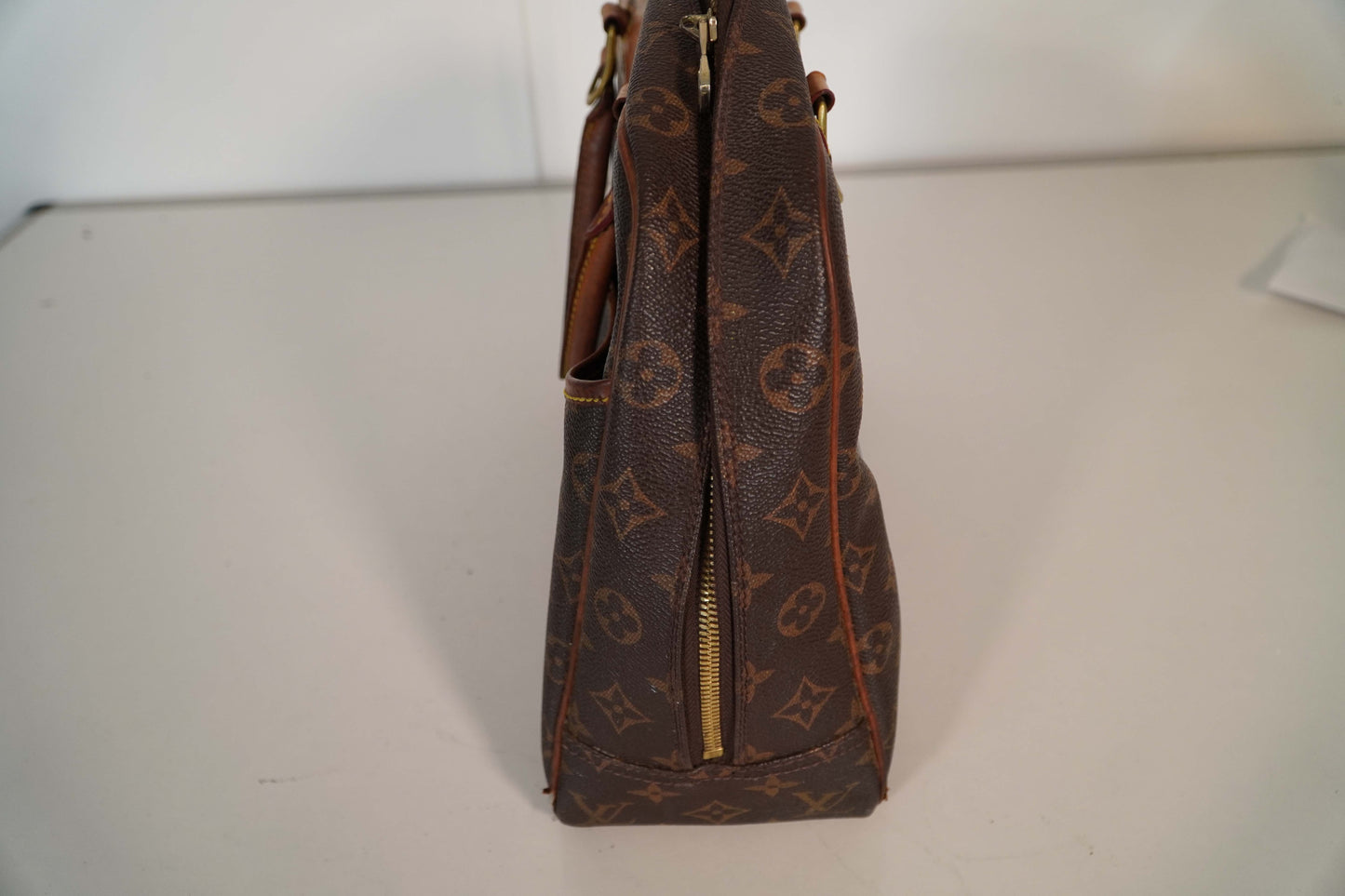 Louis Vuitton Monogram Canvas Document Bag - Authentic Early 20th Century