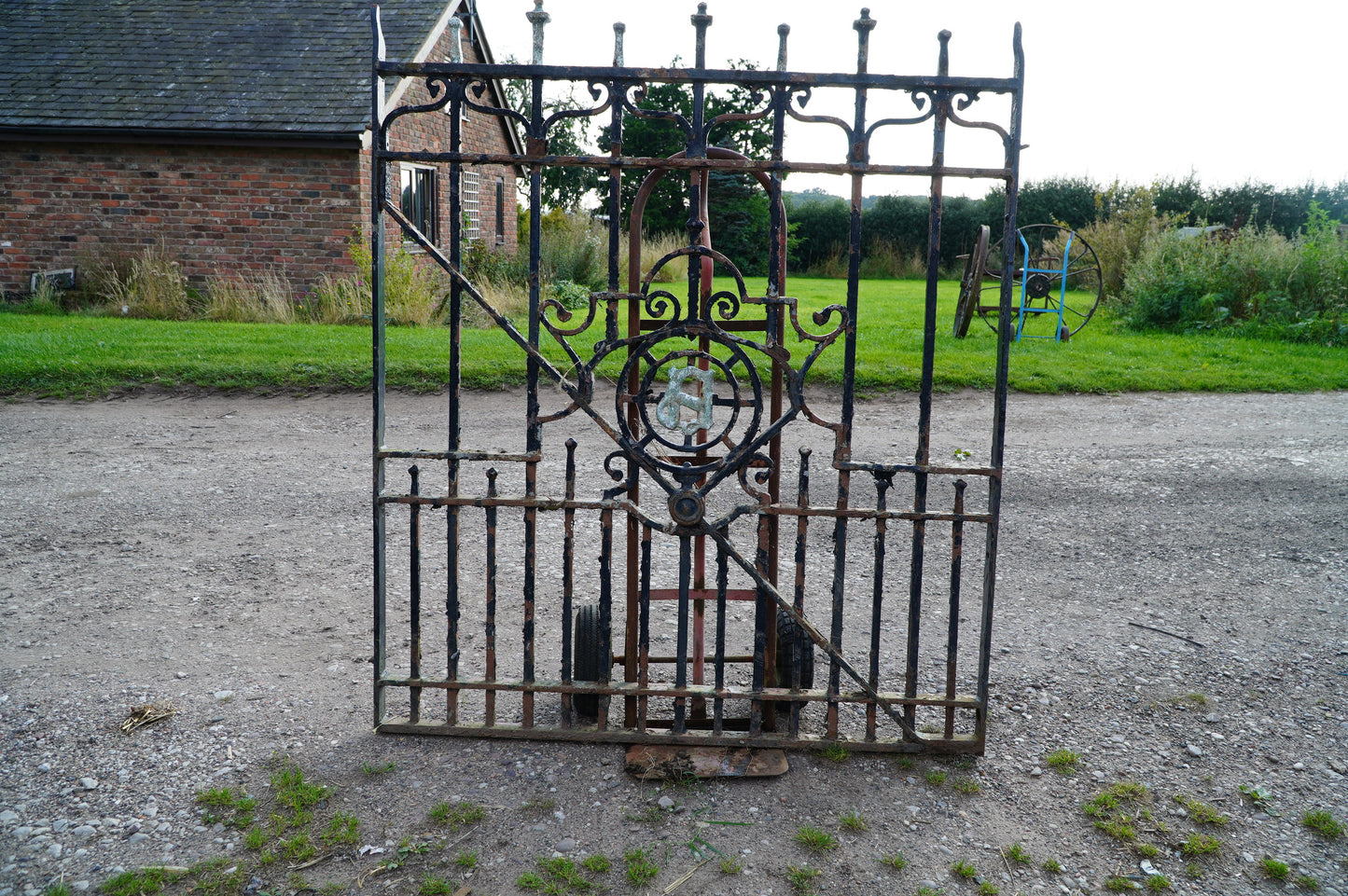 Vintage Wrought Iron Gate