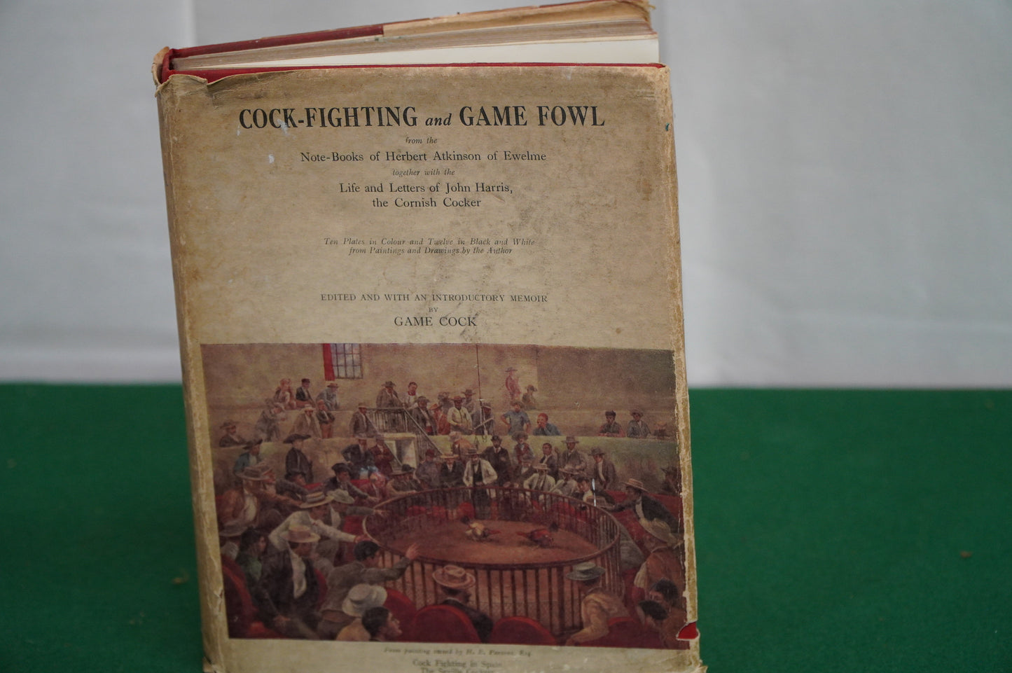 Vintage Book: "Cock-Fighting and Game Fowl" by Herbert Atkinson